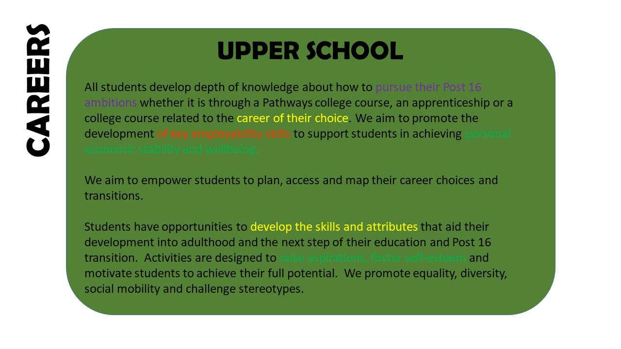 Upper Careers